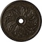 Ekena Millwork Sellek Ceiling Medallion (Fits Canopies up to 9"), 42 1/8"OD x 1 7/8"P, Stone Hearth Crackle CM42SKSHC - alternate 1